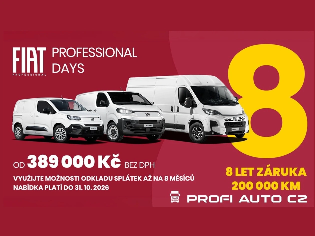 FIAT PROFESSIONAL DAYS jsou tady!